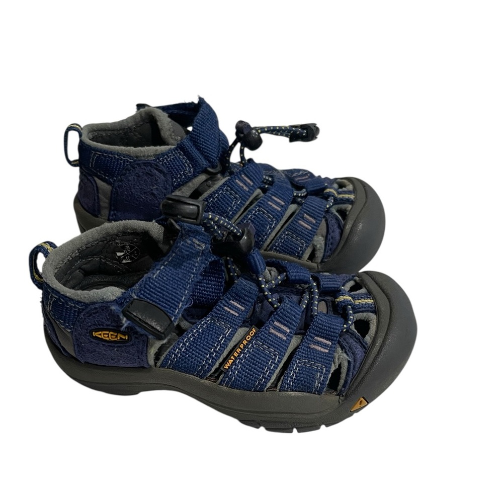 Keen Kids Newport H2 Waterproof Sandals SZ 8 Blue Toddler